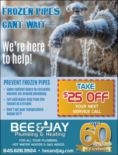 January 2026 Frozen Pipes