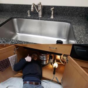 Kitchen Sink Faucet Install
