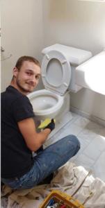Toilet Install