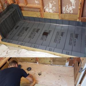 Shower Pan Preparation